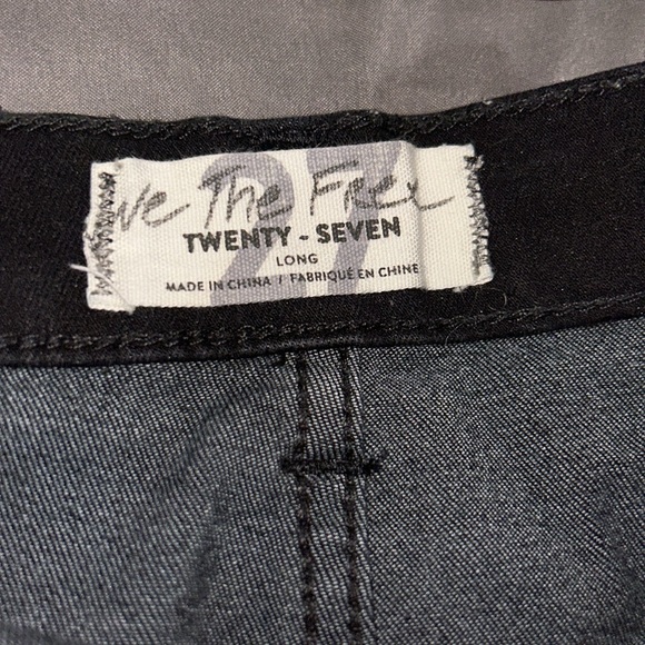 Black denim Jean skirt - Picture 2 of 3